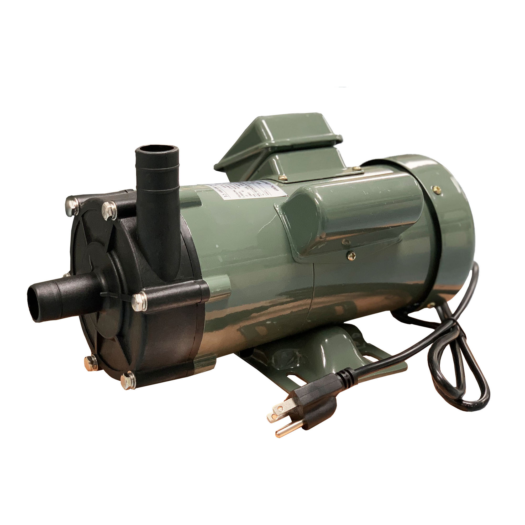 Gol Pumps Chemical Magnet Pump GMD1-100R, 115V, 942GPH, Max. Flow 1902 GPH, Horsepower 1/2 HP, Port Size 1 in, Model# GMD1-100R